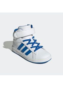 Sneaker adidas Sportswear "GRAND COURT MID K", Damen, Gr. 34, ftwwht, broyal, broyal, Synthetik, Schuhe Sneaker, f&uuml;r Kinder