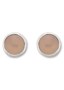 Paar Ohrstecker ONE ELEMENT "Chalcedon Ohrringe Ohrstecker aus 925 Silber", silber, Ohrringe, Damen, Silber 925 (Sterlingsilber), Paar Ohrstecker