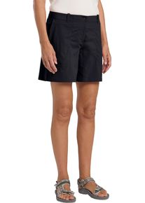 Shorts Jack Wolfskin "DESERT SHORTS W", Damen, Gr. 46, N-Gr, blau (schwarznavy), Obermaterial: 95% Polyamid, 5% Elasthan, Hosen Shorts