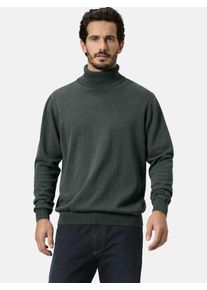 Rollkragenpullover Babista "Pullover JOLIETTO", Herren, Gr. 58, gr&uuml;n (gr&uuml;n melange), Obermaterial: 100% Baumwolle CO., Pullover Rollkragenpullover