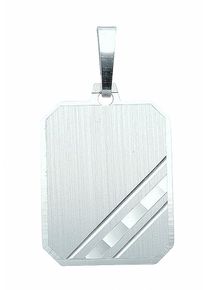 Adelia&acute;s Kettenanh&auml;nger ADELIA&acute;S "925 Silber Gravurplatte Anh&auml;nger", silber, Schmuckanh&auml;nger, Damen, Silber 925 (Sterlingsilber), Kettenanh&auml;nger