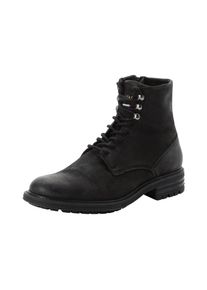 Pantofola d'Oro Winterboots PANTOFOLA D&acute;ORO "CAMPIGLIO HIGH", Damen, Gr. 44, schwarz, Leder, Schuhe Winterboots, rutschfeste Gummilaufsohle, Schaftform hoch, Schn&uuml;rung, aus Leder