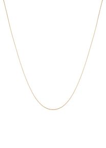 Kette ohne Anh&auml;nger Elli "Halskette Basic Venezianerkette Kombinierbar 925er Silber" Gr. 45, gold, Halsketten, Damen, ohne Stein, Silber 925 (Sterlingsilber), Kette ohne Anh&auml;nger