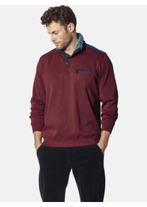 Sweatshirt Babista "Sweatshirt RIZALTIO", Herren, Gr. XL, rot (dunkelrot), Obermaterial: 100% Baumwolle CO., normal, ohne Ausschnitt, Sweatshirts Sweatshirt