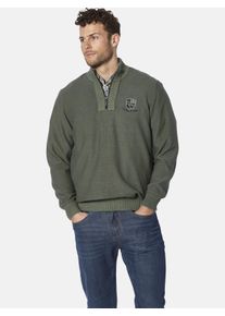 Troyer Babista "Pullover LICARONI", Herren, Gr. S, gr&uuml;n (dunkelgr&uuml;n), Obermaterial: 100% Baumwolle CO., Pullover Troyer