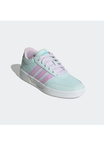 Sneaker adidas Sportswear "BREAKNET 3.0 KIDS", Damen, Gr. 40, lila (halo mint, bliss lila, mint ton), Synthetik, Schuhe Sneaker, f&uuml;r Kinder & Jugendliche