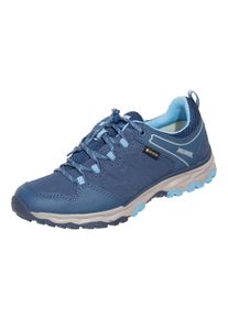 Wanderschuh Meindl "Meindl Ontario Junior GORE-TEX", Jungen, Gr. 33, Normalschaft, blau, Veloursleder, Schuhe Wanderschuh, GORE-TEX &ndash; Winddicht, wasserdicht und atmungsaktiv