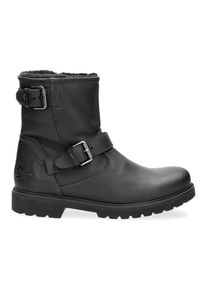 Winterstiefelette Panama Jack "Faust", Herren, Gr. 44, schwarz, Nappaleder, Schuhe Winterstiefelette, mit Logopr&auml;gung an der Ferse