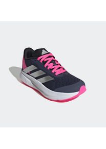 Sneaker adidas Sportswear "DURAMO SL KIDS", Damen, Gr. 38,5, silber (shadow navy, silber metallic, lucid pink), Synthetik, Textil, Schuhe Sneaker, f&uuml;r Kinder & Jugendliche