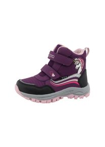Winterboots Kappa "Erica", M&auml;dchen, Gr. 27, viola, rose, Synthetik, Schuhe Winterboots, Winterschuhe, Winterstiefel, Snowboots, wasserdicht
