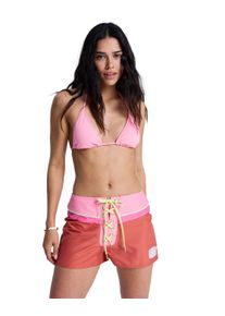 Boardshorts Roxy "The Cheeky Baby 2", Damen, Gr. XS, ginger spice, Obermaterial: 72% Microfaser, 18% Microfaser, 10% Walkfrottier;, Hosen Boardshorts