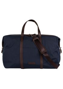 Reisetasche Bugatti "MARO", Damen, Gr. B/H/T: 65cm x 34cm x 24cm onesize, dunkelblau, Kunstfaser, unifarben, Taschen Reisetasche