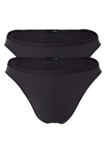 Slip HOM "Slip 2er Pack", Herren, Gr. XL, grau (anthrazit), Obermaterial: 76% Polyamid PA. 24% Elasthan EL., Unterhosen Slip