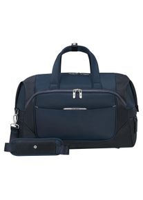 Reisetasche Samsonite "RE-LITE", Damen, Gr. B/H/T: 48cm x 34cm x 25cm, blau (midnight blau), Polyester, Taschen Reisetasche, Duffle Weekender Overnighter mit Packw&uuml;rfel