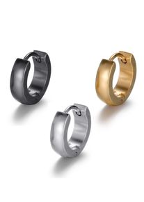 Creolen-Set Firetti "Multipack Schmuck Geschenk Ohrschmuck Creolenset", gelb (edelstahlfarben, gelbgoldfarben, schwarz), Ohrringe, Damen, 13mm, Edelstahl, Creolen-Set