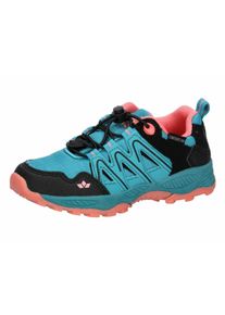 Trekkingschuh Lico "Outdoorschuh Leander", M&auml;dchen, Gr. 34, blau, Synthetik, Schuhe Trekkingschuh