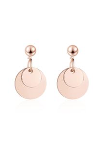 Paar Ohrh&auml;nger AILORIA "Ohrringe AURORE", gold (ros&eacute;gold), Ohrringe, Damen, Edelstahl, Paar Ohrh&auml;nger