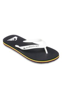 Sandale Quiksilver "Molokai Core", Damen, Gr. 8(41), schwarz (schwarz, rasta), Obermaterial:Obermaterial: Synthetikmaterial / Au&szlig;ensohle: Moosgummi;, Schuhe Sandale