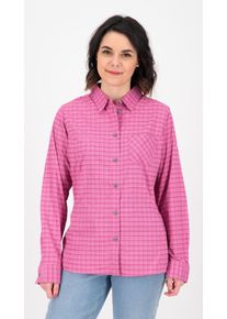 Outdoorhemd DEPROC Active "PHOENIX III LS WOMEN", Damen, Gr. 34 (XS), Normalgr&ouml;&szlig;en, pink, 95% Polyester; 5% Elasthan, Hemden Outdoorhemd, auch in Gro&szlig;en Gr&ouml;&szlig;en erh&auml;ltlich