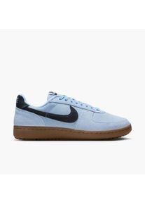 Sneaker Nike Sportswear "WMNS FIELD GENERAL", Damen, Gr. 41, aluminum, schwarz, gum schwarz braun, sail, Leder, Schuhe Sneaker
