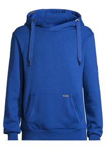 Kapuzenpullover SALZHAUT "Hoodie HEFF", Herren, Gr. XL, blau (ultramarine), Obermaterial: 55% Baumwolle CO. 45% Polyester PES., Pullover Kapuzenpullover