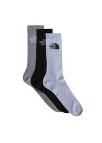 Sportsocken The North Face "MULTI SPORT CUSH CREW SOCK 3P", Herren, Gr. S (38/40), schwarz, Materialmix, unifarben, Socken Sportsocken, mit gezielten Bel&uuml;ftungszonen, elastischer Materialmix