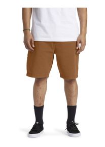 Bermudas DC Shoes "Carpenter Baggy 22", Herren, Gr. 30S, braun (braun overdye), 80% Baumwolle, 20% recycelte Baumwolle, Hosen Bermudas