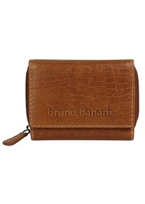 Geldb&ouml;rse Bruno Banani, Damen, braun (cognac), Leder, Kleinlederwaren Geldb&ouml;rse, echt Leder