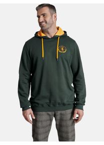 Kapuzensweatshirt CHARLES COLBY "Sweatshirt EARL TODD", Herren, Gr. XXL, gr&uuml;n, Obermaterial: 100% Baumwolle CO., Sweatshirts Kapuzensweatshirt