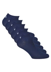 Sneakersocken Fila "Socken 6er Pack", Damen, Gr. 43-46, blau, Obermaterial: 75% Baumwolle CO. 23% Polyester PES. 2% Elasthan EL., Socken Sneakersocken