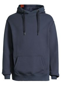 Kapuzenpullover SALZHAUT "Hoodie ODDEBODJE", Herren, Gr. S, blau (navy), Obermaterial: 100% Baumwolle CO., Pullover Kapuzenpullover
