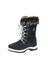 Winterboots Lico "Winterboot Lillesand", M&auml;dchen, Gr. 41, blau, Synthetik, Schuhe Winterboots