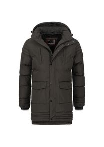 Winterjacke Alessandro Salvarini "Alessandro Salvarini Herren Winterjacke AS285", Herren, Gr. XL, grau (dunkelgrau), Obermaterial: 100% Polyester PES., Jacken Winterjacke