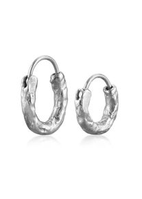 Paar Creolen HAZE & GLORY "Ohrringe Creolen Set 925 Silber" Gr. 17, silber, Ohrringe, Damen, ohne Stein, Silber 925 (Sterlingsilber), Paar Creolen