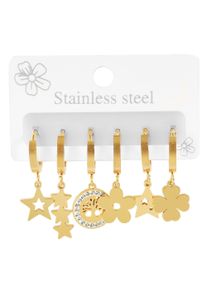 Adelia&acute;s Kettenanh&auml;nger ADELIA&acute;S "Damen Anh&auml;nger &iquest; Lebensbaumanh&auml;nger aus Edelstahl", gold, Schmuckanh&auml;nger, Damen, Edelstahl, Kettenanh&auml;nger