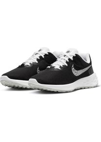 Laufschuh Nike "W REVOLUTION 6 NN PRM", Damen, Gr. 36,5, schwarz-wei&szlig; (schwarz, wei&szlig;), Textil, Schuhe Laufschuh