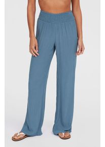 O`Neill Strandhose O'NEILL "JOHNNY SMOCKED WAIST PANTS", Damen, Gr. L (40), N-Gr, rot (copen blau), Obermaterial: 100% Viskose, Hosen Strandhose
