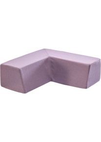 R&uuml;ckenkissen "R&uuml;ckenpolster M Winkel", lila (flieder), HIPP-HOPP - DAS H&Uuml;PFPOLSTER, Funktionskissen, Kinder, B/H/L: 51cm x 17cm x 51cm, Polyester, R&uuml;ckenkissen, Made in Germany, B:51cm H:17cm L:51cm