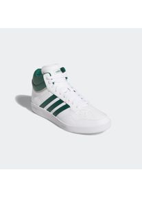 Sneaker adidas Sportswear "HOOPS 4.0 MID", Herren, Gr. 42,5, gr&uuml;n (cloud wei&szlig;, collegiate gr&uuml;n, grau two), Synthetik, Schuhe Sneaker
