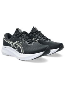 Laufschuh asics "GEL-EXCITE 11", Herren, Gr. 46, schwarz (schwarz, meteor grau), Textil, Schuhe Laufschuh