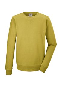G.I.G.A. by Killtec Sweatshirt "GS 7 MN SWT SHRT GOTS", Herren, Gr. L, gelb (senf), Obermaterial: 100% Baumwolle;Obermaterial 2: 95% Baumwolle, 5% Elasthan, G.I.G.A. DX BY KILLTEC, Sweatshirts Sweatshirt, GOTS-zertifiziertes Bio-Baumwoll-Sweatshirt mit Carbon-Finish