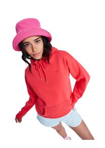 Hoodie Roxy "Surf Stoked Brushed", Damen, Gr. XL, hibiscus, Obermaterial: 60% Walkfrottier, 40% Microfaser;, Sweatshirts Hoodie