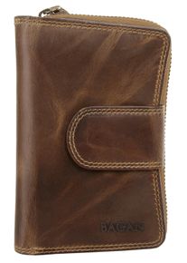 Geldb&ouml;rse BAGAN, Damen, braun, Leder, Kleinlederwaren Geldb&ouml;rse, echt Leder