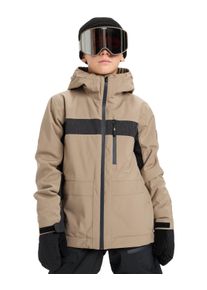 Snowboardjacke Quiksilver "Quest 20K", Jungen, Gr. 12, fallen rock, Obermaterial: 100% Microfaser;, Jacken Snowboardjacke