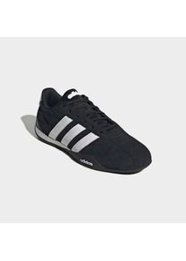 Sneaker adidas Sportswear "GROUNDPULSE", Herren, Gr. 47, core schwarz, ftwr wei&szlig;, silber metallic, Leder, Synthetik, Schuhe Sneaker