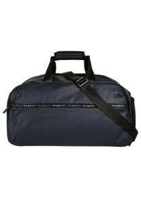 Reisetasche Bugatti "BLANC", Damen, Gr. B/H/T: 55cm x 25cm x 18cm onesize, blau, Kunstfaser, unifarben, Taschen Reisetasche