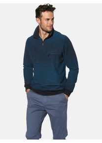 Sweatshirt Babista "Sweatshirt BENTILAGI", Herren, Gr. L, blau (dunkelblau melange), Obermaterial: 73% Baumwolle CO. 27% Polyester COOLMAX PES(Coolmax)., Sweatshirts Sweatshirt