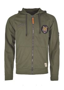 Kapuzensweatshirt Top Gun "Hoodie TG20213018", Herren, Gr. S, gr&uuml;n (oliv), Obermaterial: 100% Baumwolle CO., Pullover Kapuzensweatshirt