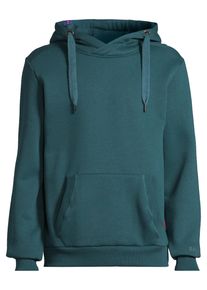Kapuzenpullover SALZHAUT "Hoodie HEFF", Herren, Gr. 4XL, blau (dragonfly), Obermaterial: 55% Baumwolle CO. 45% Polyester PES., Pullover Kapuzenpullover