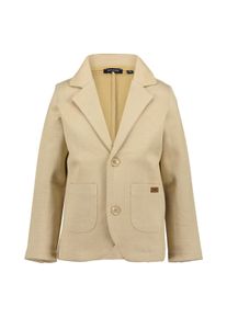 Sweatjacke Blue Seven "Blue Seven Sakko", Jungen, Gr. 122, 0520, beige, 70% Baumwolle, 30% Polyester, normal normal, V-Ausschnitt, normaler Saum, Sweatjacken Sweatjacke